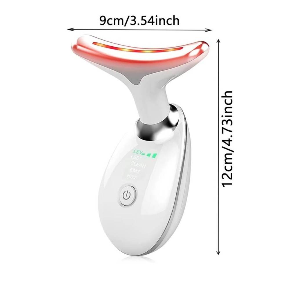 Pulsing LED Light Wrinkle Therapy Neck & Chin Device
